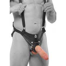 King Cock 12" Hollow Strap-On