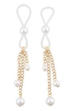 SEX AND MISCHIEF PEARL NIPPLE TIES