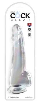 King Cock Clear 10 Inch Dong