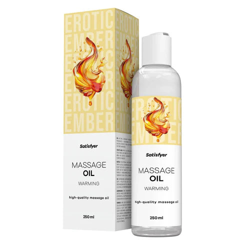Satisfyer Massage Oil – Warming 🔥✨
