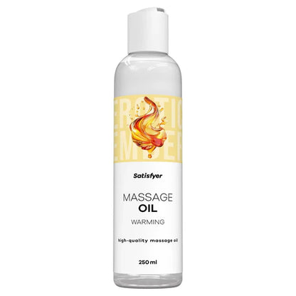 Satisfyer Massage Oil – Warming 🔥✨