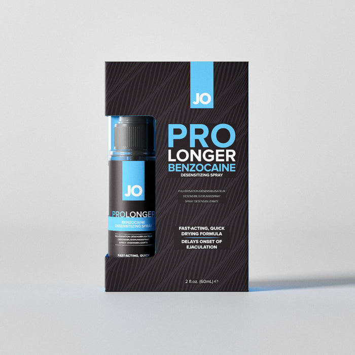 Front view of JO Prolonger Benzocaine Spray