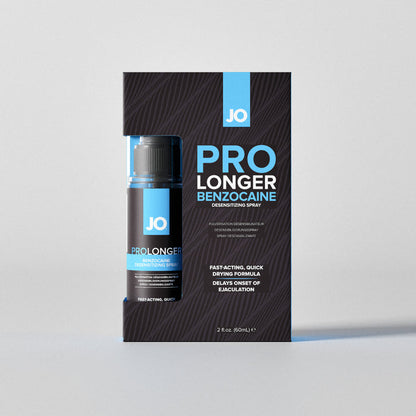 Front view of JO Prolonger Benzocaine Spray