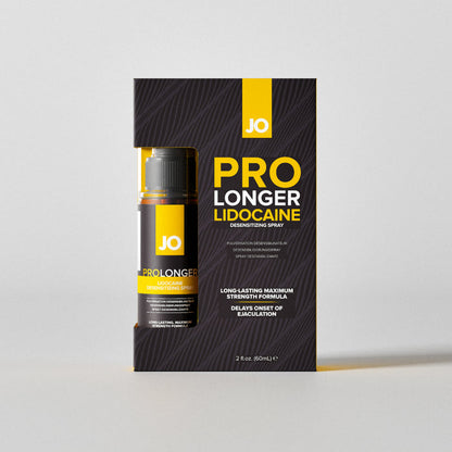 JO Prolonger Lidocaine 10 percent spray front packaging
