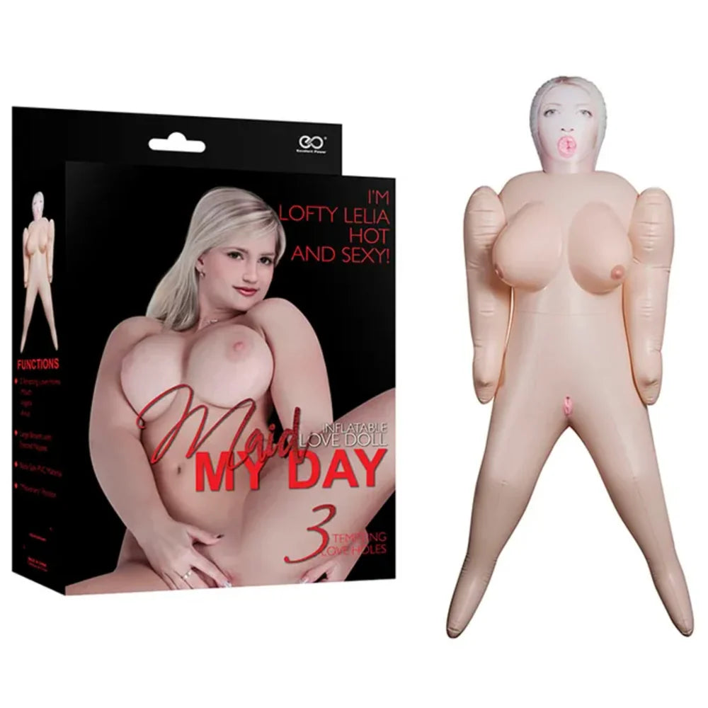 🔥 Make My Day Inflatable Love Doll – Lofty Lelia
