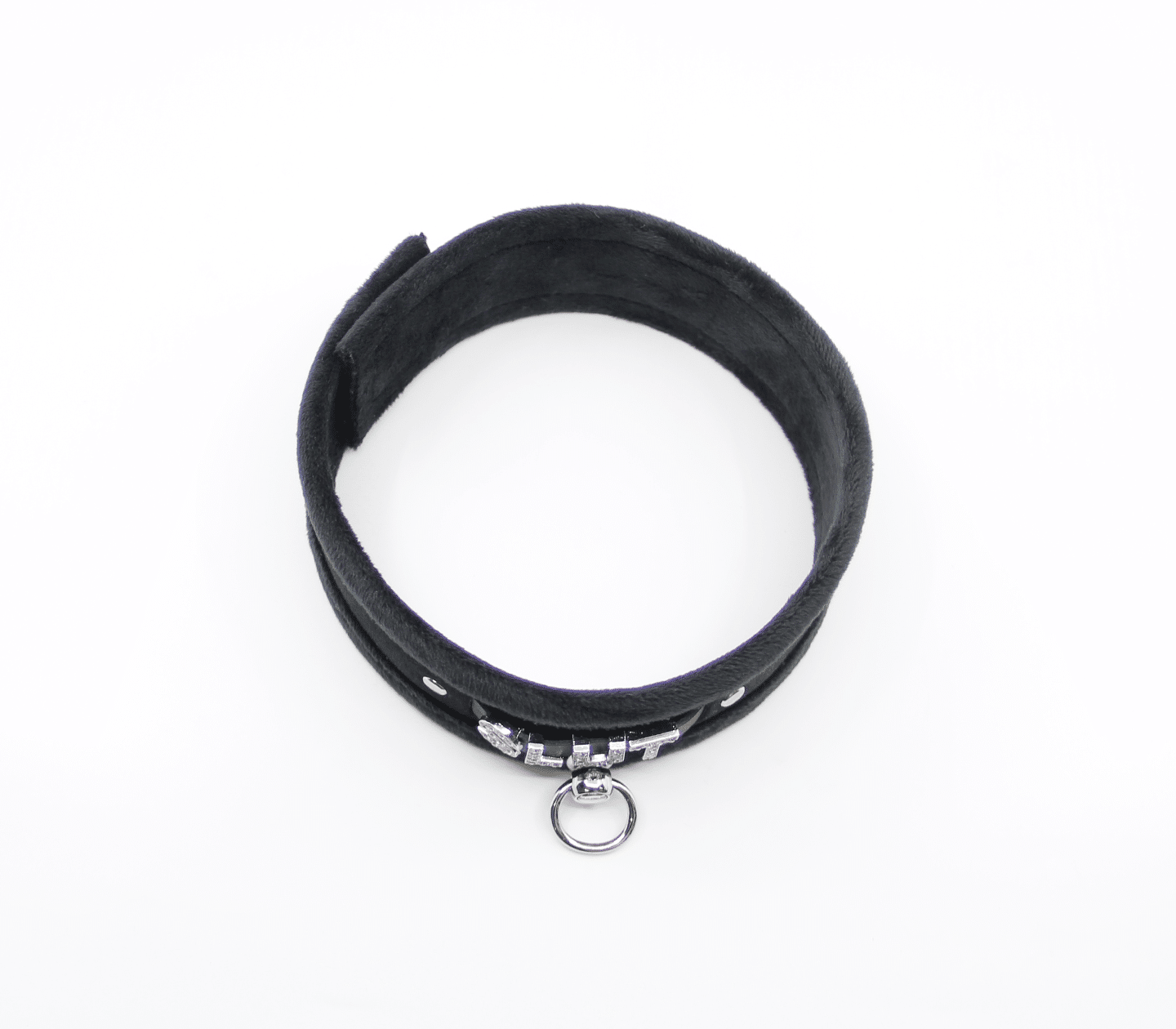 Love In Leather Diamante Collar