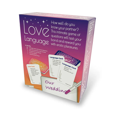 Love Language intimacy quiz game contents