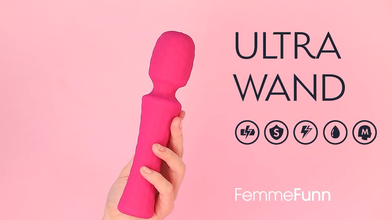 FemmeFunn Ultra Wand Pink & Turquoise available