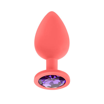 Luv Inc Jeweled Plug With 3 Stones