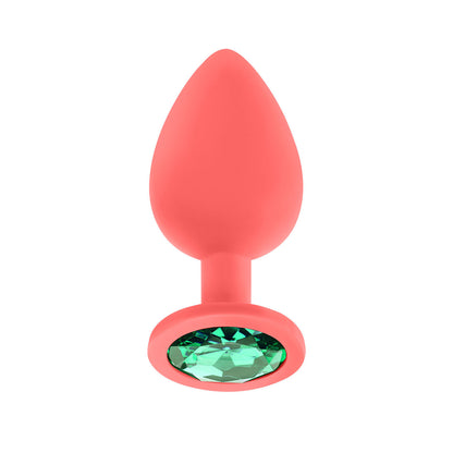 Luv Inc Jeweled Plug With 3 Stones
