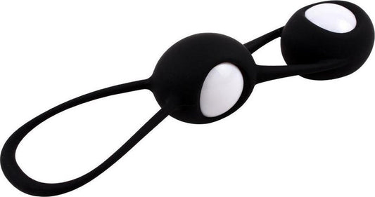 MisSweet Chisa Geisha Balls – black holders with white balls