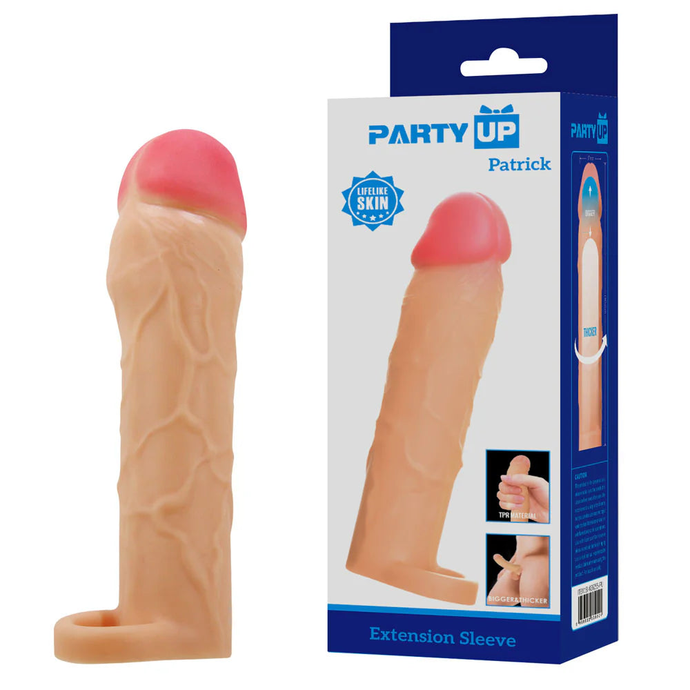 Party Up Patrick 2-Inch Extender Sleeve with Ball Strap