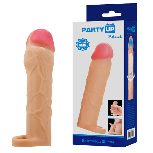 Party Up Patrick 2-Inch Extender Sleeve with Ball Strap