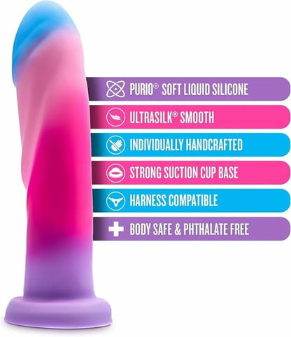 🌈 Avant Borealis Dreams Cotton Candy Silicone Dildo