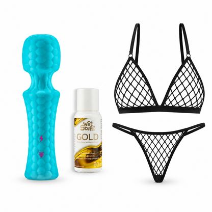 Power Play Mini Wand and Bodywear bundle – 3 included products
