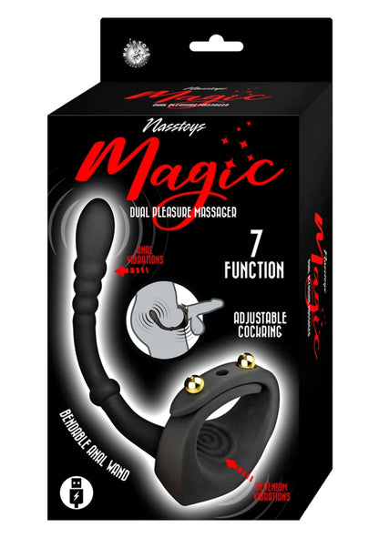 Magic Dual Pleasure Massager – Black 🖤🔥