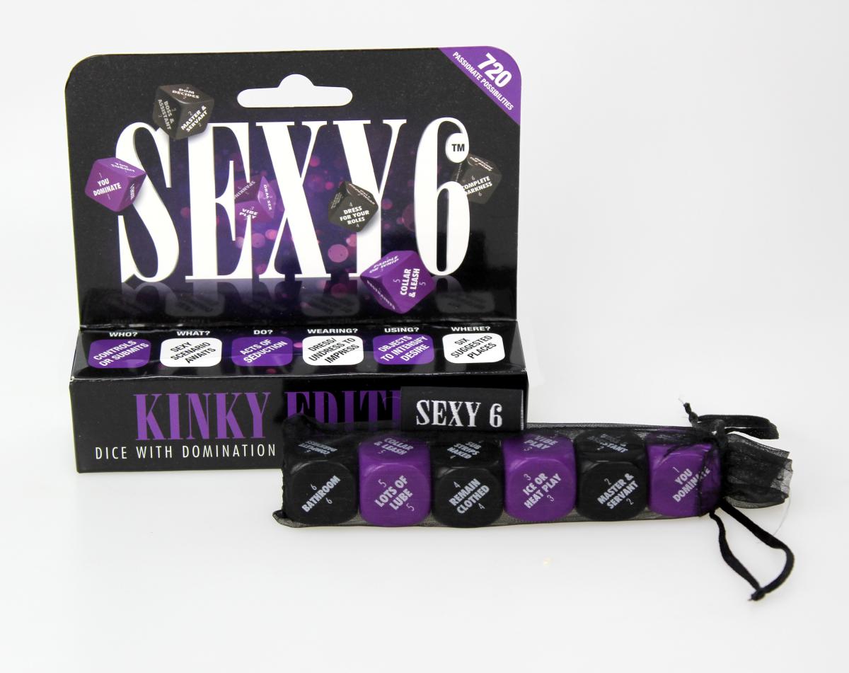 Sexy 6 Kinky Edition adult game packaging