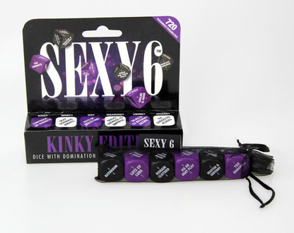 Sexy 6 Kinky Edition adult game packaging