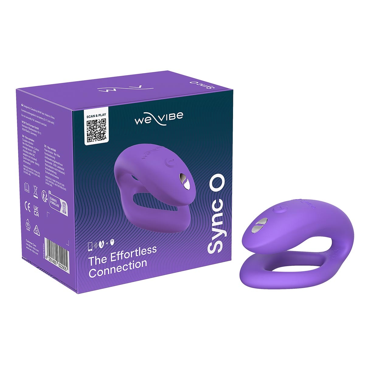 We-Vibe Sync O couples vibrator in Light Purple