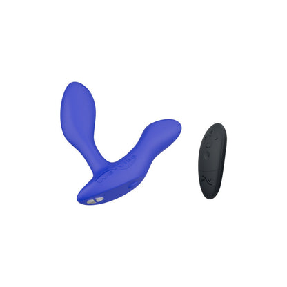 We-Vibe Vector+ prostate massager in Royal Blue with remote