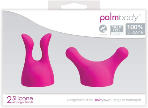 PalmPower PalmBody Massager Heads (For use with Palm Power), Pink