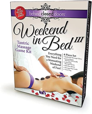 behind closed doors - Weekend in bed 3 - Tantric massage activity kit