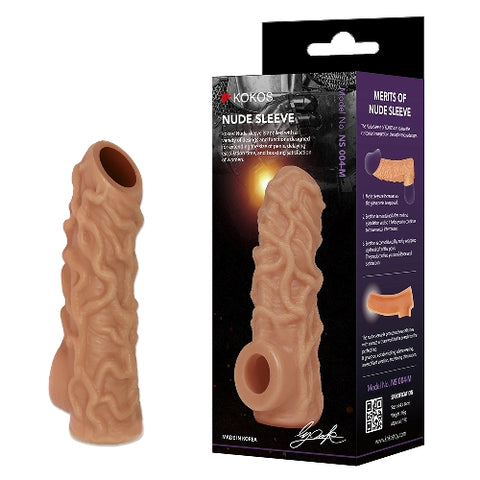 Kokos Nude Sleeve 4 – Flesh Penis Extension Sleeve