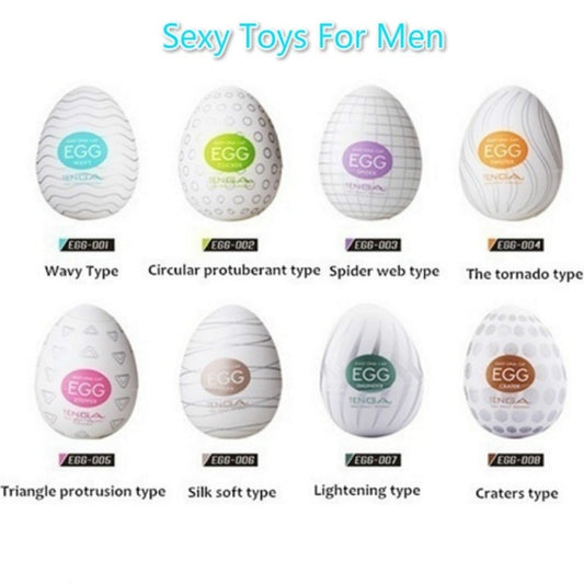 Tenga Men's Masturbation Egg - Assorted Textures