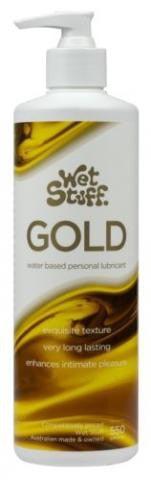 Wet Stuff Water Based Lubricant Gold 270g