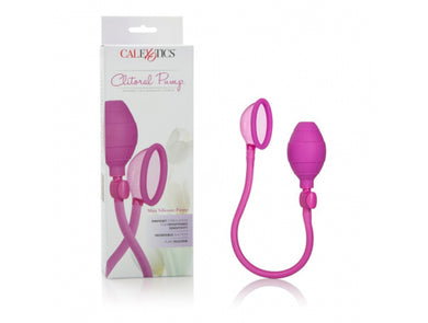 CALEXOTICS Mini Silicone Clitoral Pump. purple