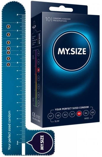 MY.SIZE60 Nominal width: 60mm / 2.36 inch. 3 Pack