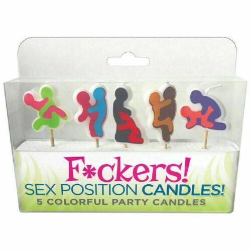"F*ckers" Sex Positions Candles