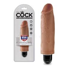 KING COCK VIBRATING STIFFY 6"
