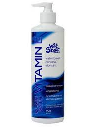 Wet Stuff Water Based Lubrication Vitamin E 550g